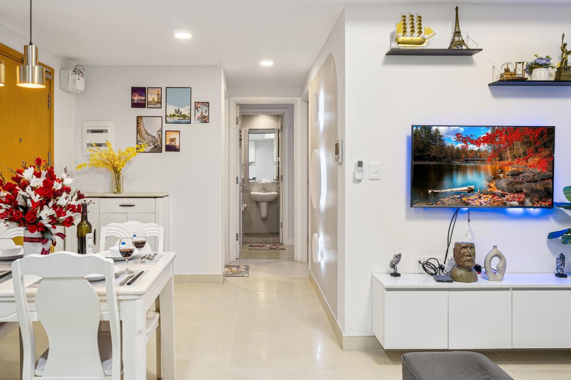 Cozy 2 Bedrooms Condo In T1 Masteri Thao Dien, Fully Furnished With Full Amenities Ho Chi Minh City Exterior photo