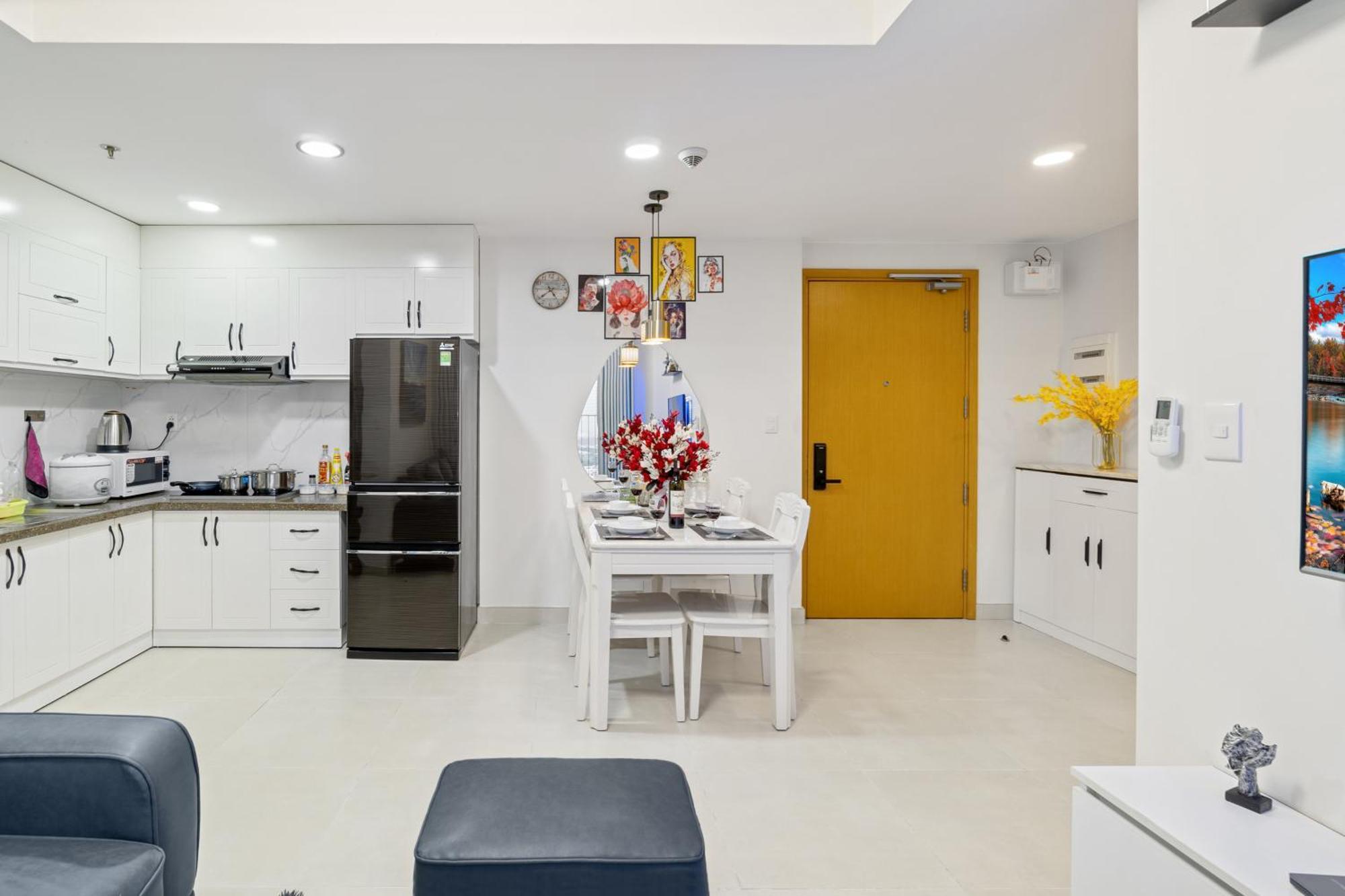 Cozy 2 Bedrooms Condo In T1 Masteri Thao Dien, Fully Furnished With Full Amenities Ho Chi Minh City Exterior photo