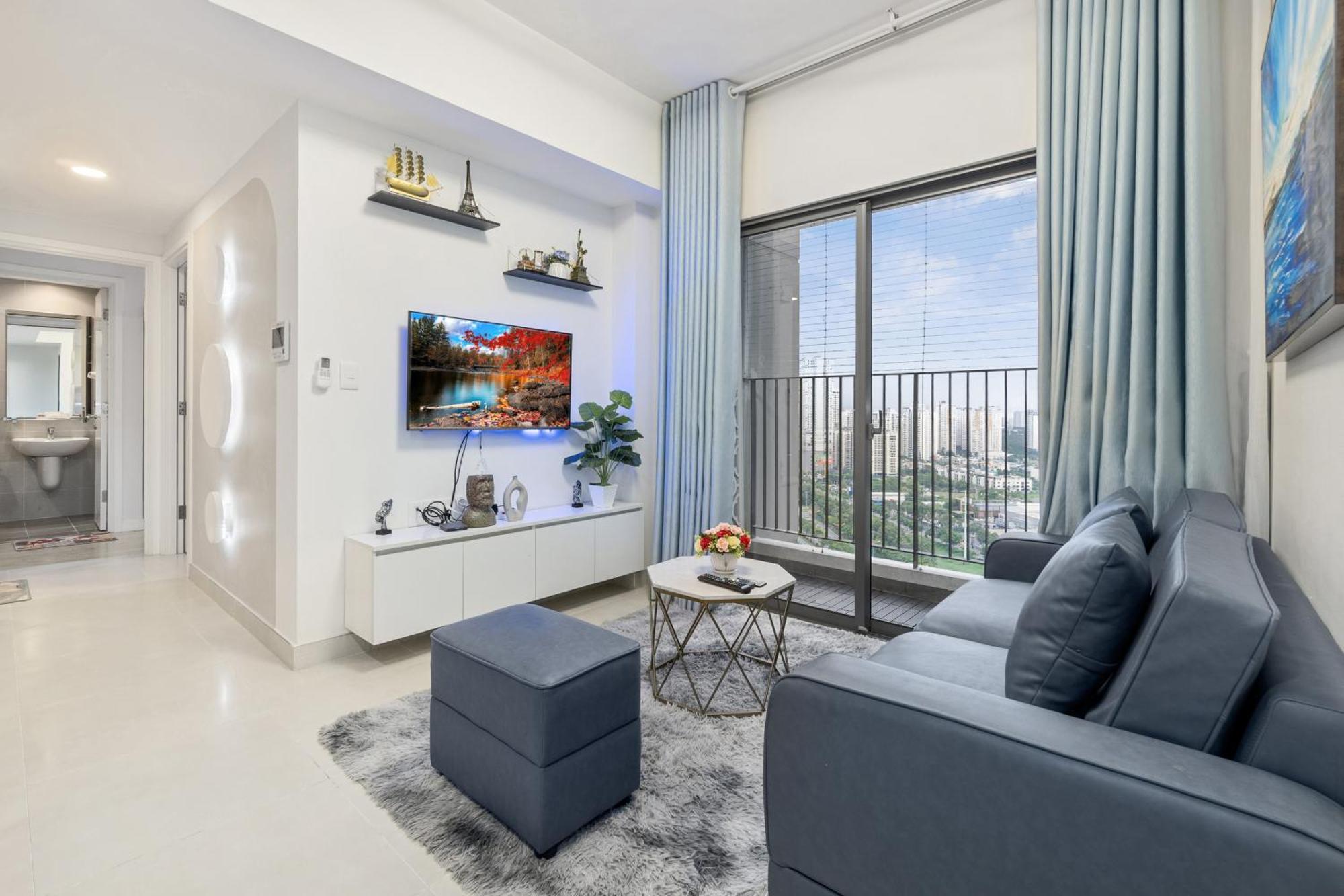 Cozy 2 Bedrooms Condo In T1 Masteri Thao Dien, Fully Furnished With Full Amenities Ho Chi Minh City Exterior photo