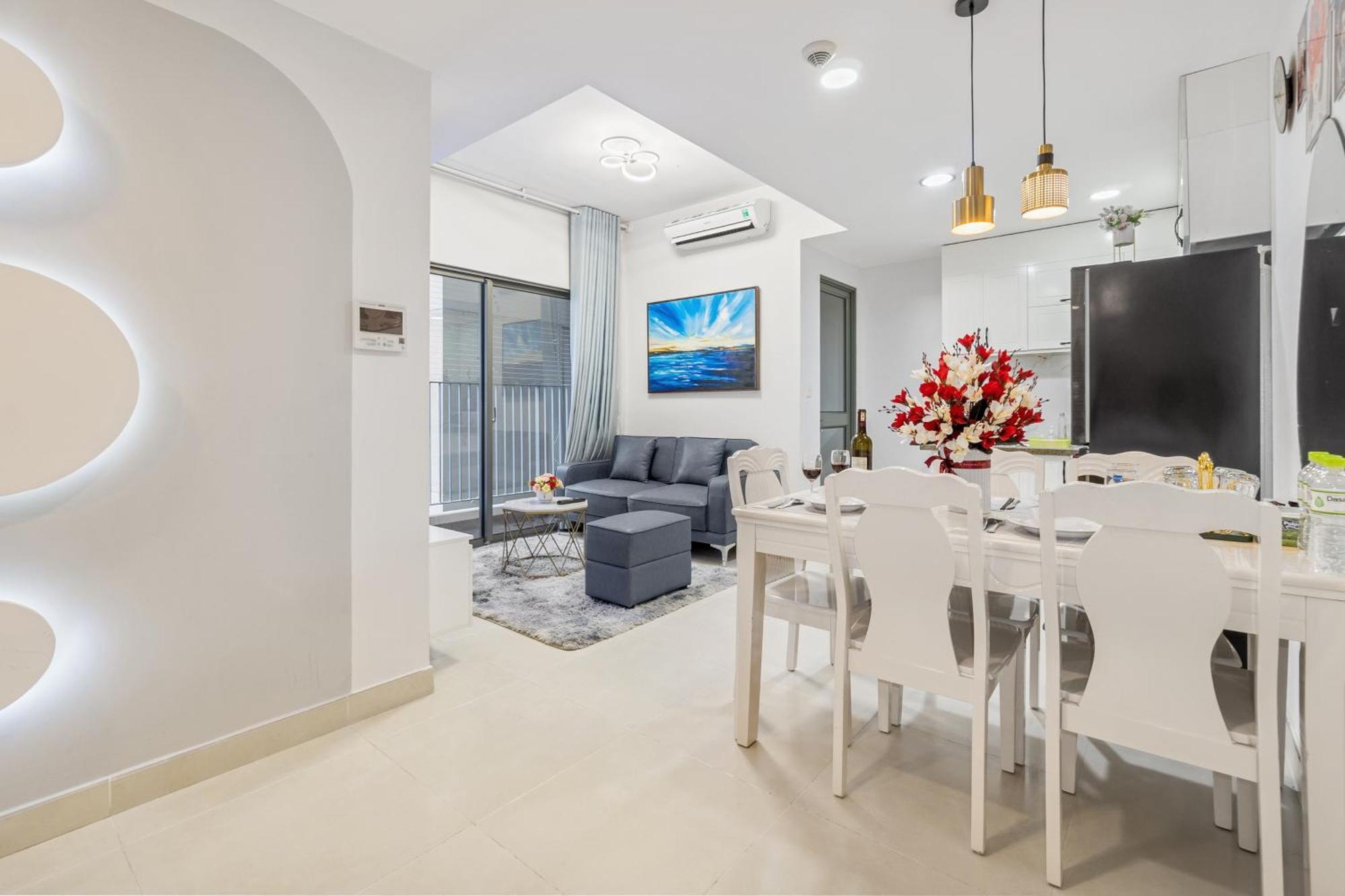 Cozy 2 Bedrooms Condo In T1 Masteri Thao Dien, Fully Furnished With Full Amenities Ho Chi Minh City Exterior photo
