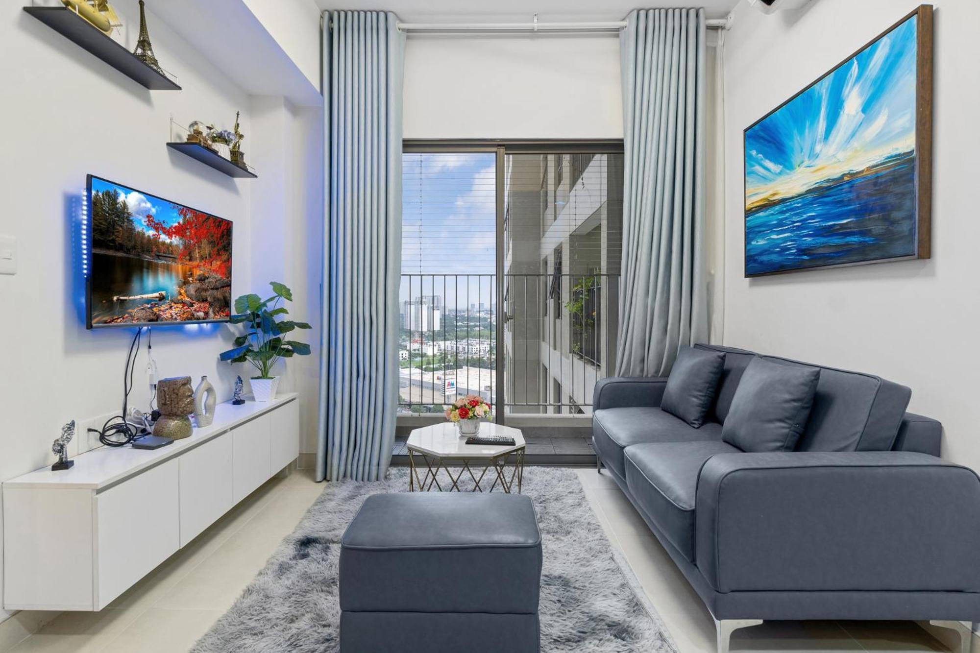 Cozy 2 Bedrooms Condo In T1 Masteri Thao Dien, Fully Furnished With Full Amenities Ho Chi Minh City Exterior photo